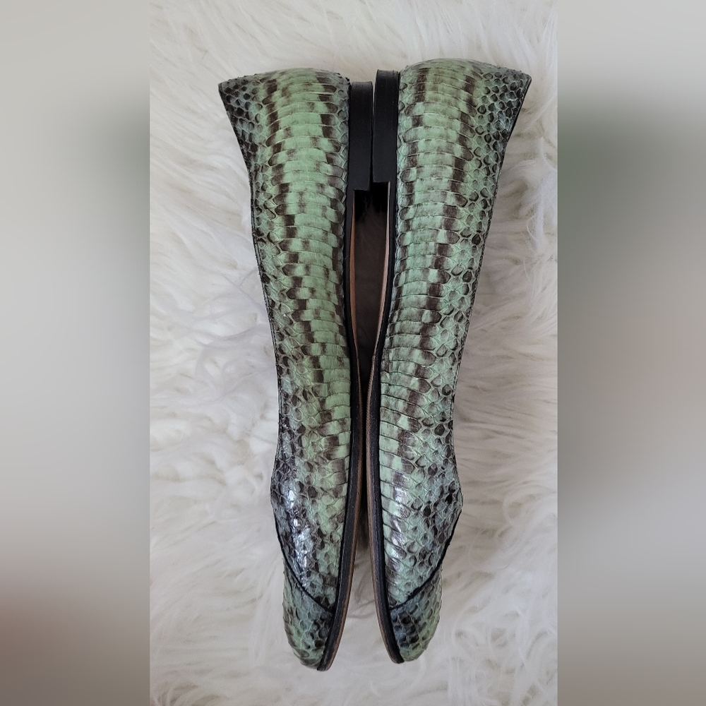 Manolo Blahnik Python Flats - image 5